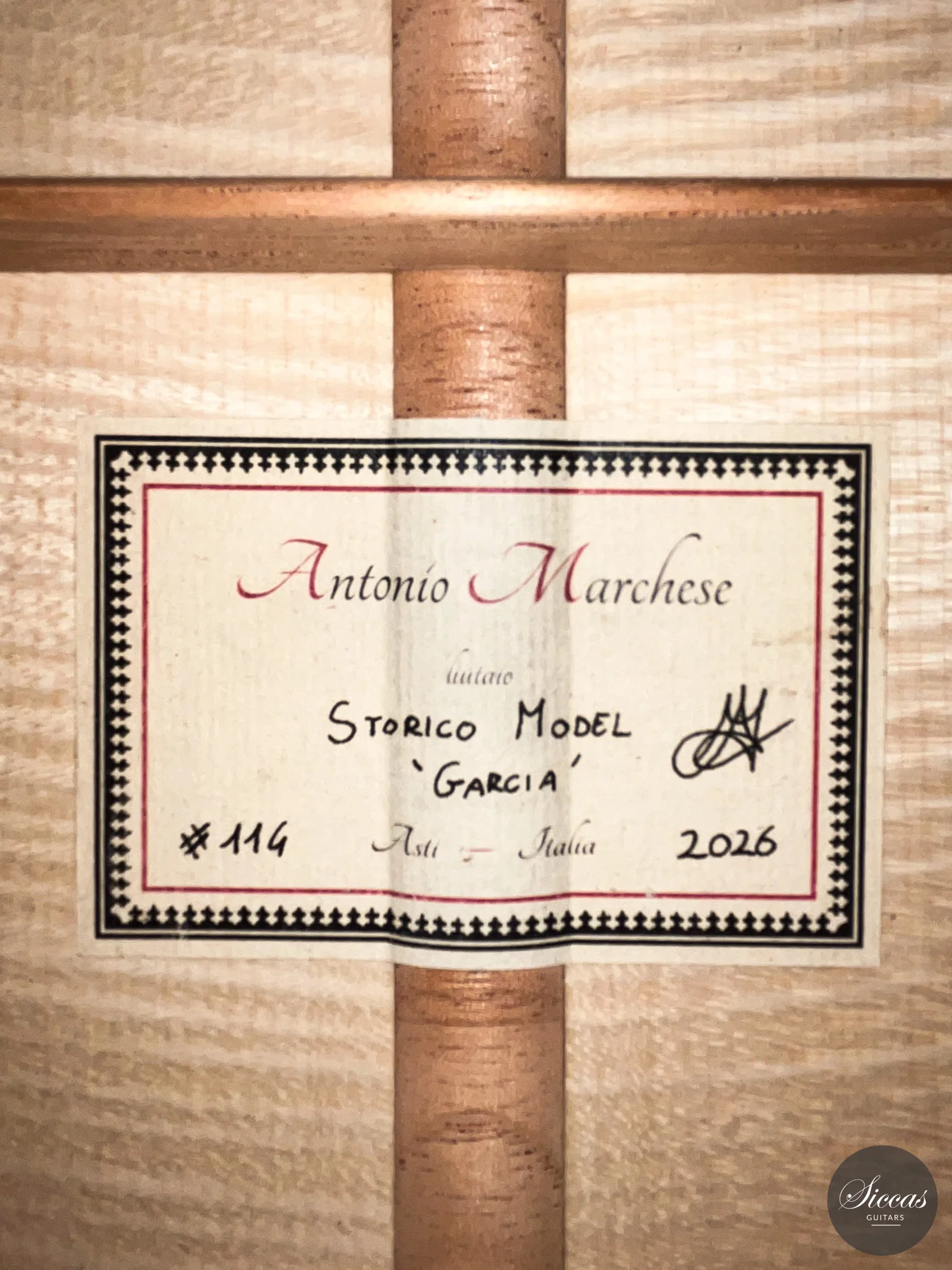 Antonio Marchese - 2026 No. 114 "Garcia Model" - Image 36