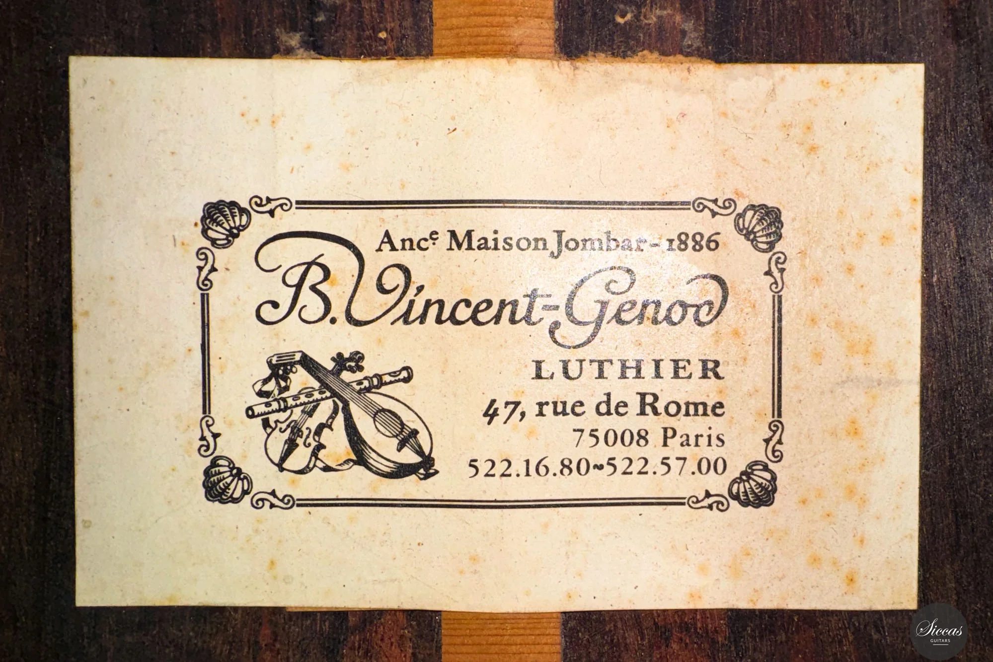 B.Vincent-Genod - 1974 - Jose Ramirez III style - 65 cm - Image 25