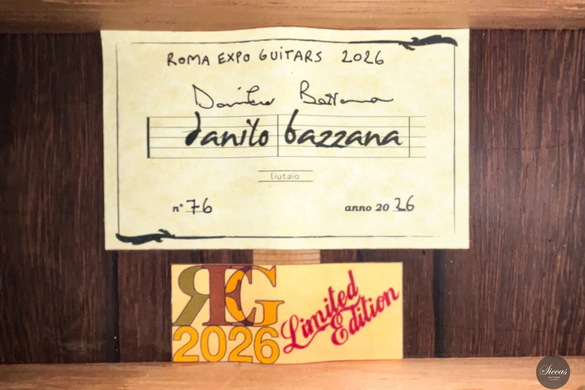 Danilo Bazzana - 2026 N.76 REG Limited Edition - Image 37