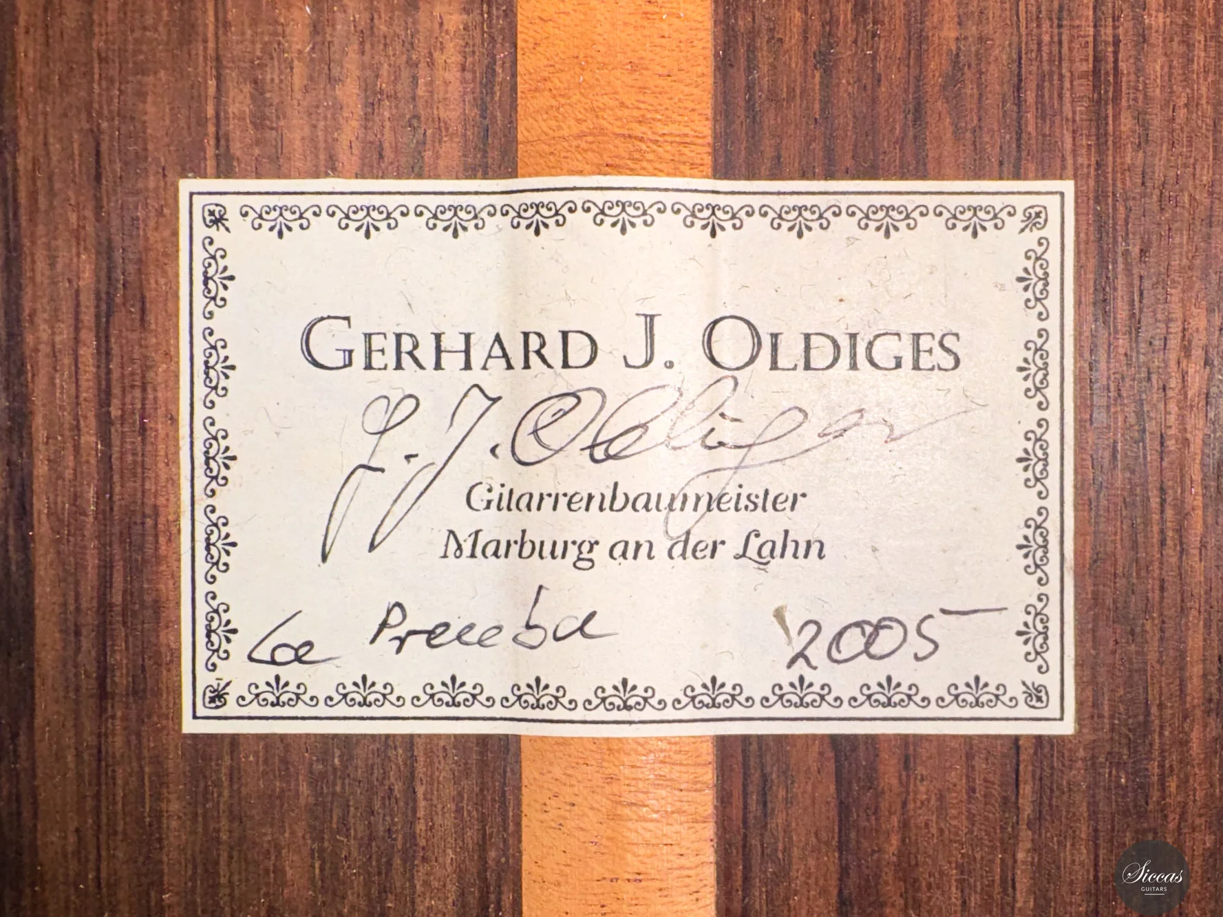 Gerhard Oldiges - 2005 - La Prueba - Image 24
