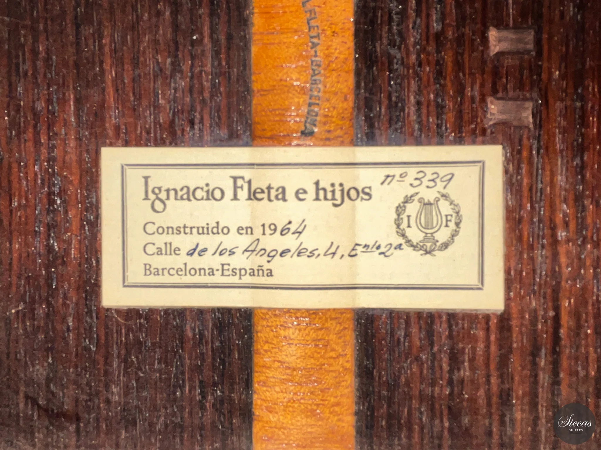 Ignacio Fleta - 1964 No. 339 - Image 34