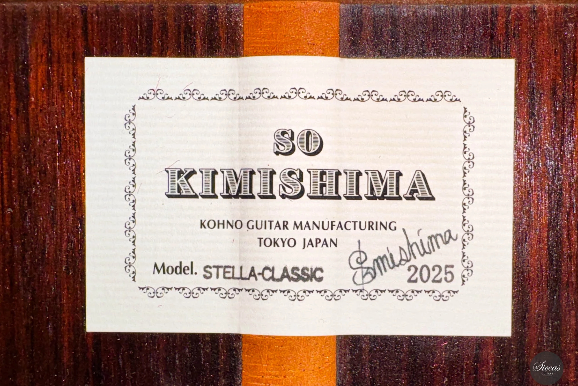 So Kimishima - 2025 - Stella Classic Spruce - Image 25