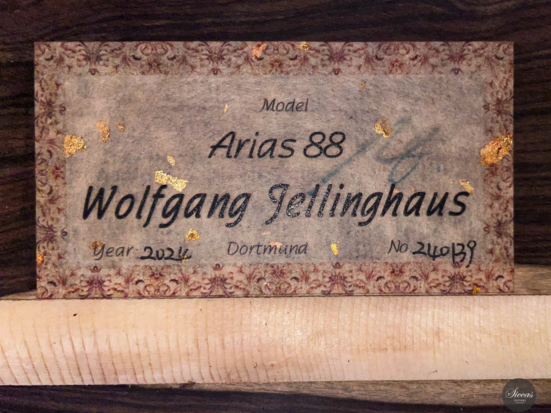 Wolfgang Jellinghaus - Arias 88 Spruce/Granadillo - Image 22